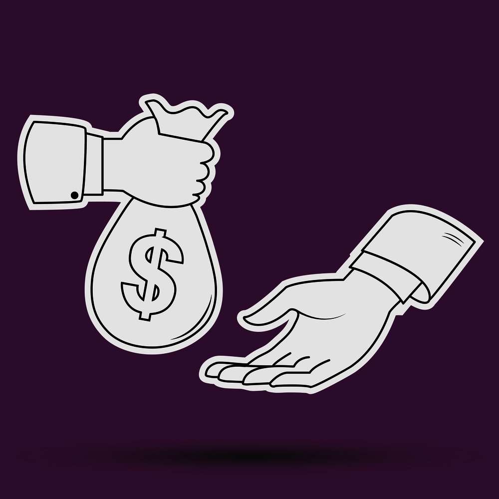investor getting a dividend